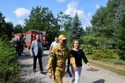 Powiatowe ćwiczenia doskonalące służb ratowniczych w Lesznowoli, foto nr 37, 
