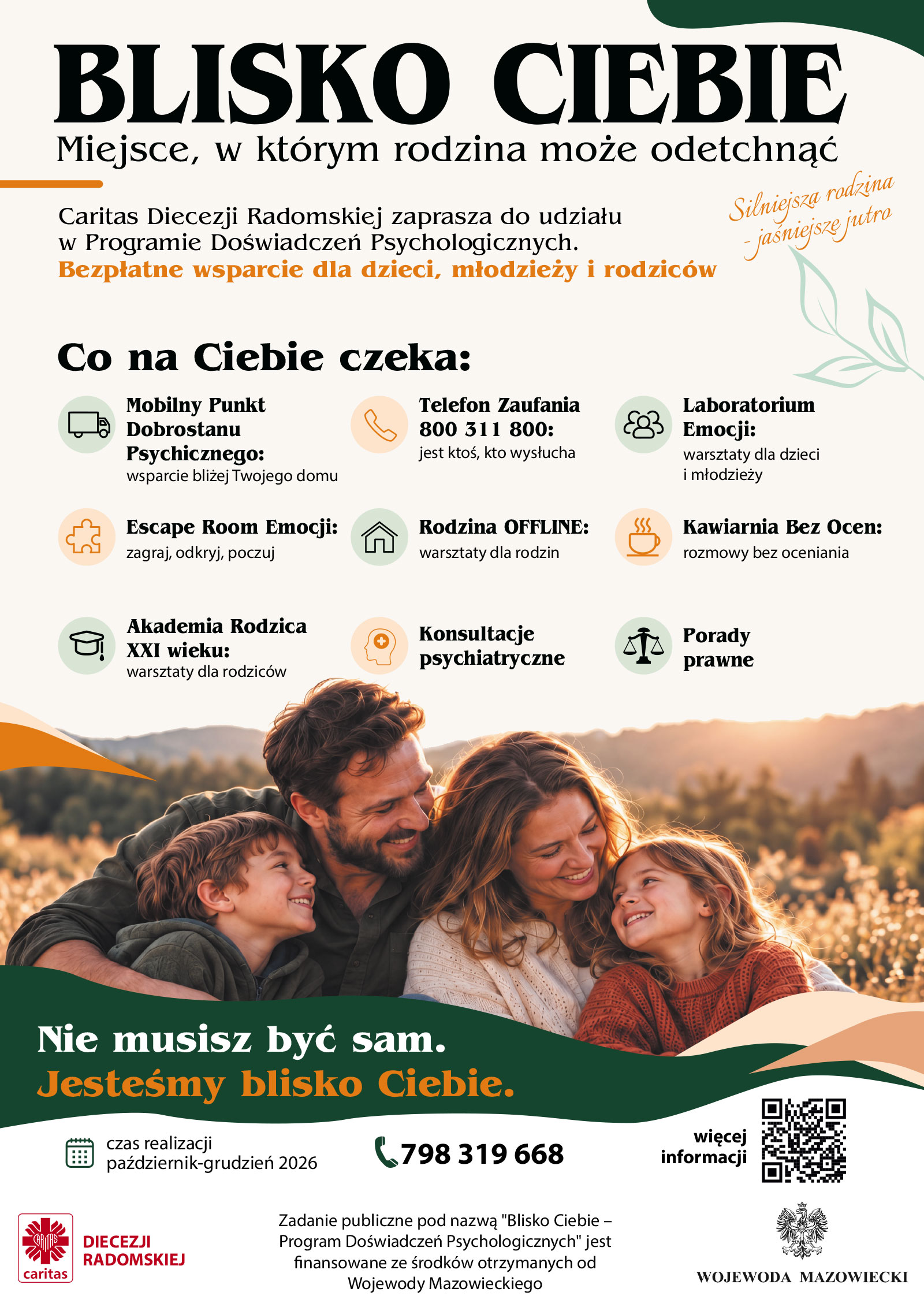 Więcej o: Program doświadczeń psychologicznych. Bezpłatne wsparcie dla dzieci i młodzieży